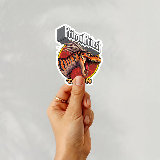 Primal Priest: Raging for Vengeance (Talon) Sticker